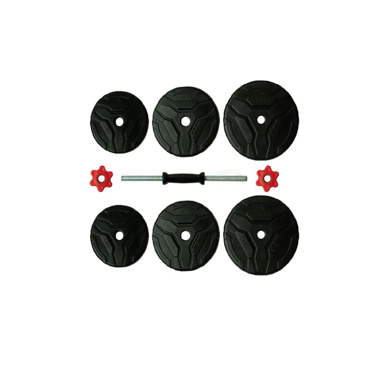 دمبل رادیس فیت مدل DVP 12Mix - One Handle وزن 12 کیلوگرم بسته یک عددی — قطعهها