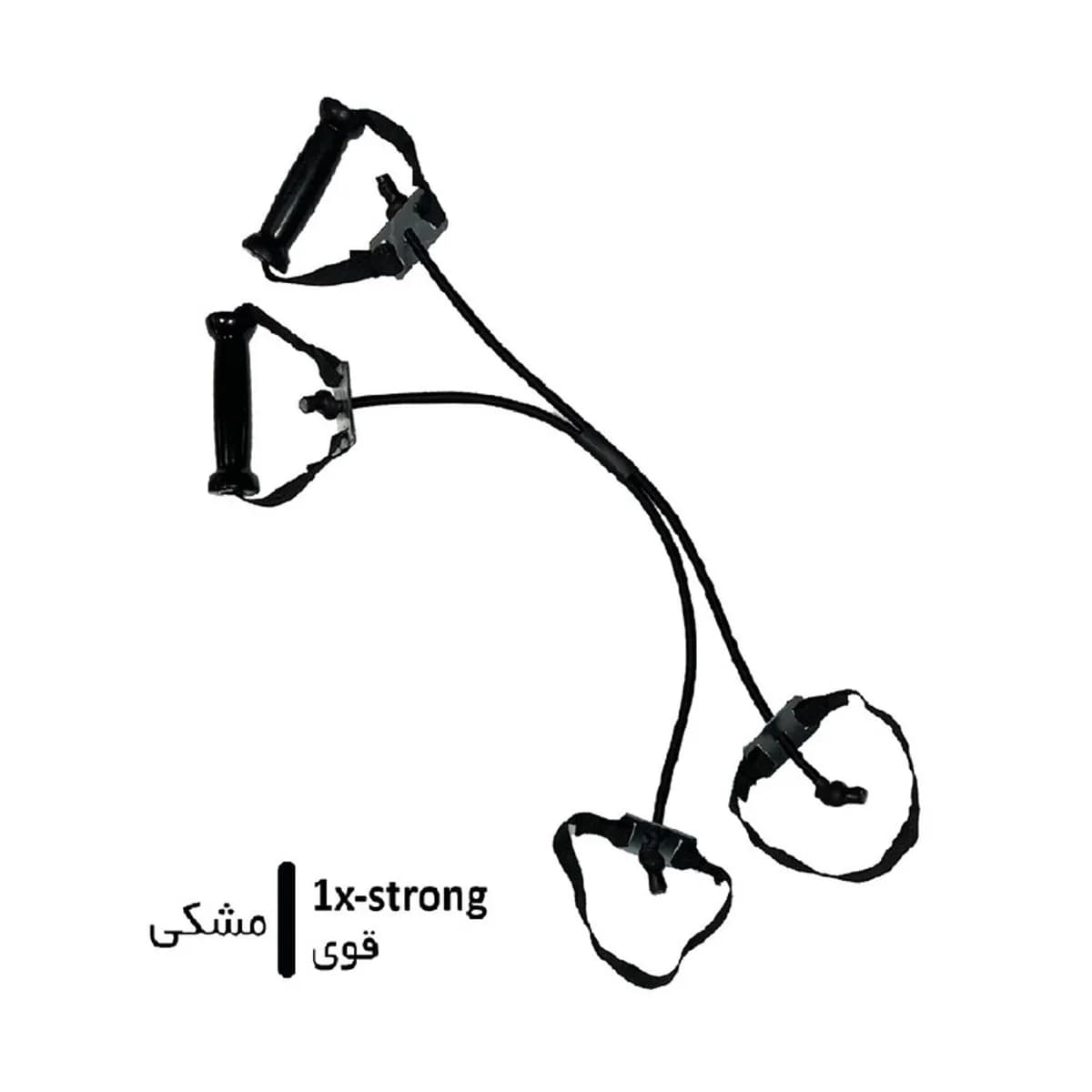 کش ورزشی رادیس فیت مدل ضربدری X String مشکی